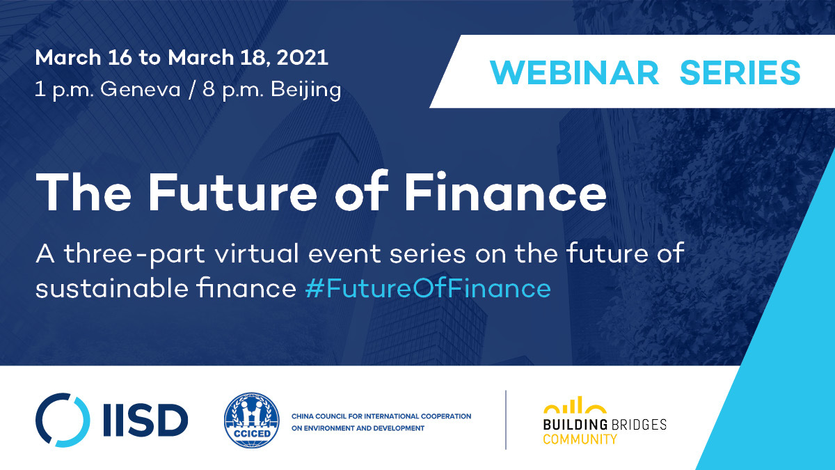 Nature-Based Infrastructure Global Resource Centre Future of Finance ...